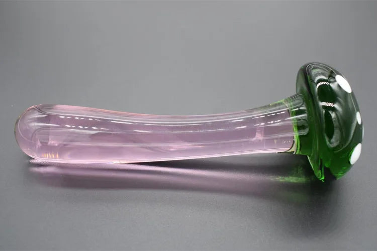 Glass Mushroom Dildo
