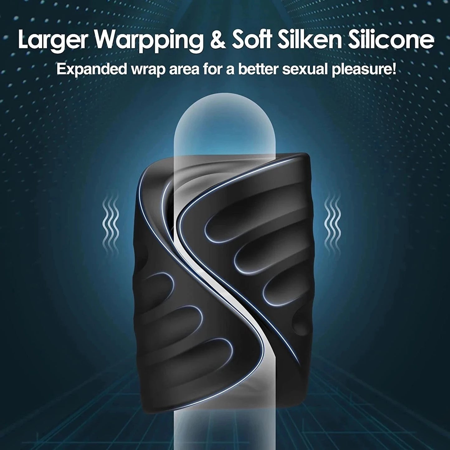Bluetooth Penis Masturbator with Vibrator