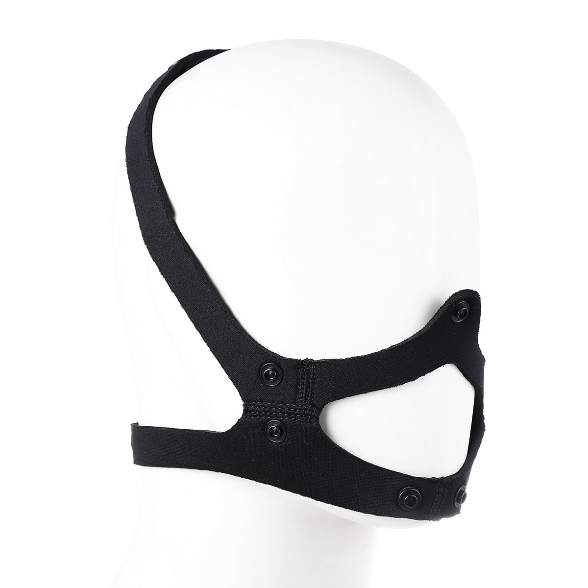 Rubber Dog Mask with Detachable Nose