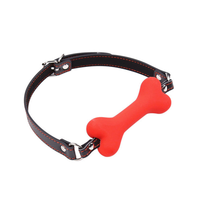 Silicone Dog Bone Mouth Gag