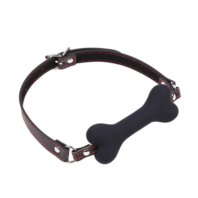 Silicone Dog Bone Mouth Gag