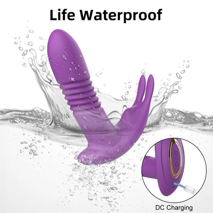 Bluetooth Thrusting Vibrator