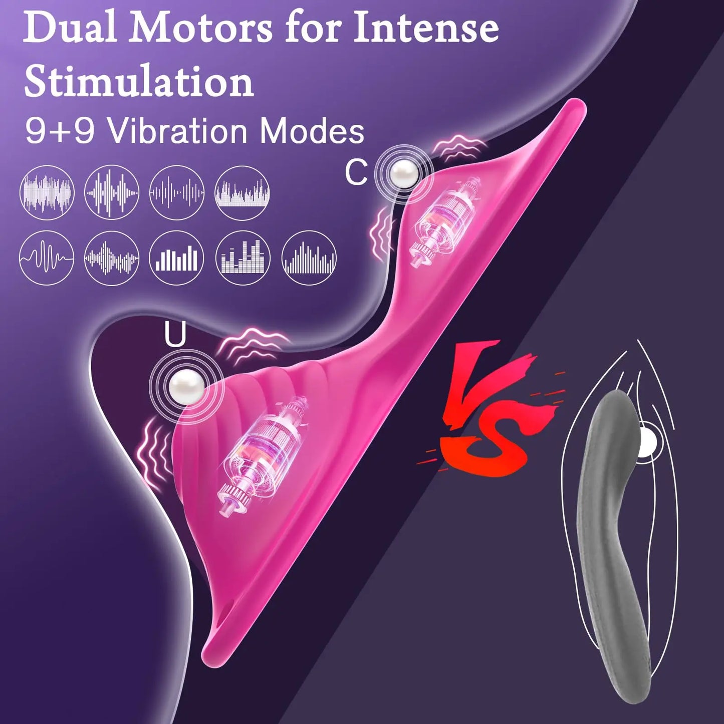 App Controlled Butterfly Vibrator