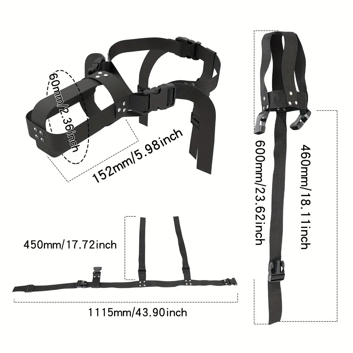 Adjustable Harness for Automatic Masturbators