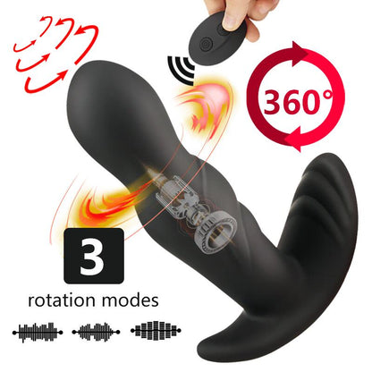 Rotating and Vibrating Anal Massager